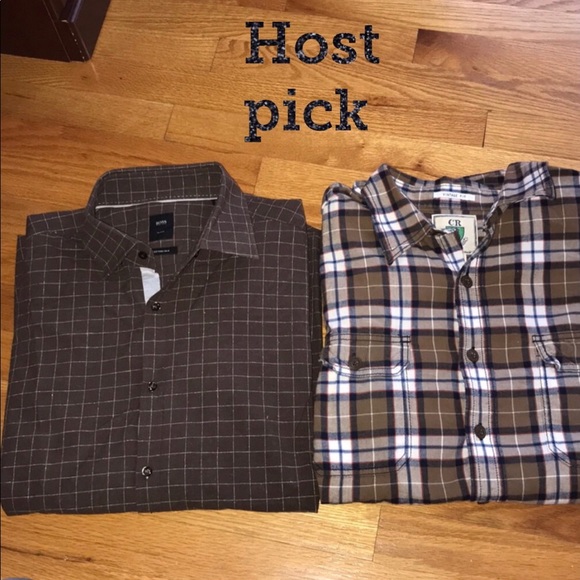 Hugo boss shirt and club room button down shirt - Picture 2 of 8